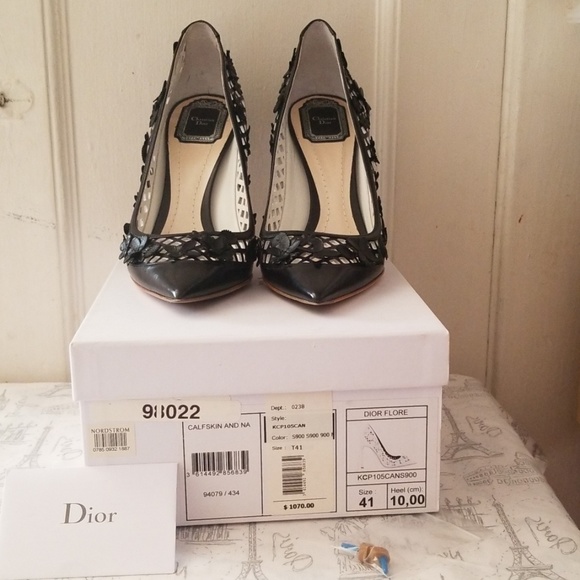 Dior Shoes - Christian Dior Flore heels